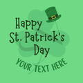 St. Patrick’s Day Vinyl Sticker