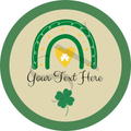 St. Patrick’s Day Rainbow Vinyl Sticker